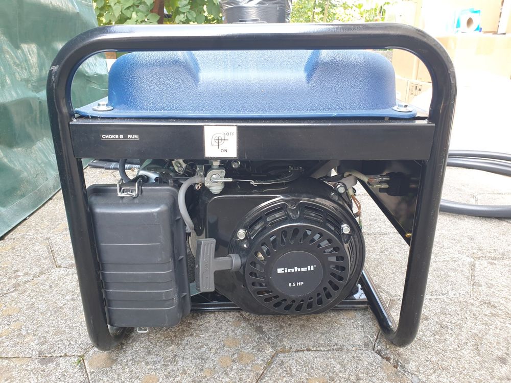 Stromgenerator Einhell BT PG 2000 2x 230V Inkl 60L Benzin Kaufen Auf