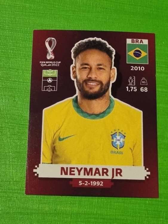 Neymar Sticker Panini WM 2022 Kaufen Auf Ricardo