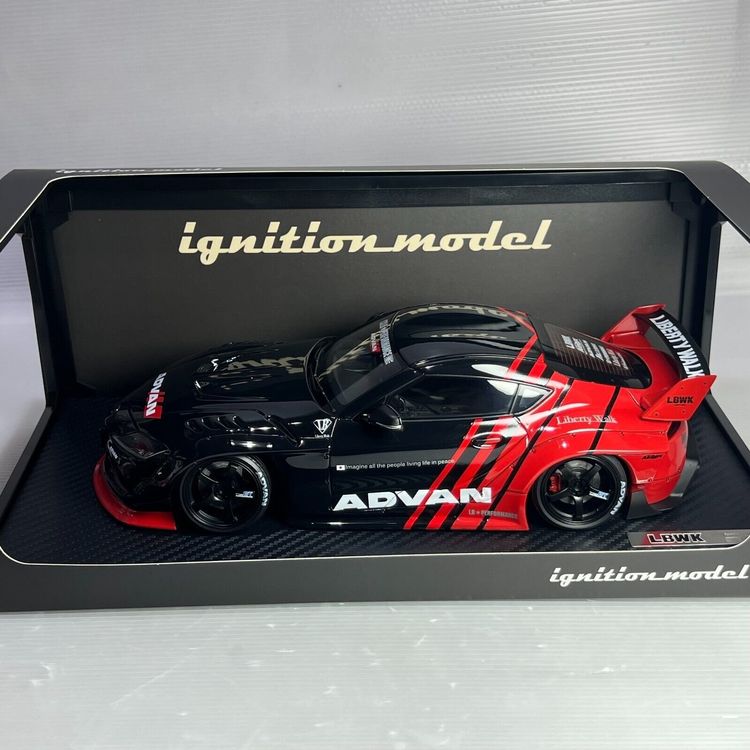 Toyota Supra LB Works Schwarz Rot Advan 1 18 Ignition NEU Kaufen Auf