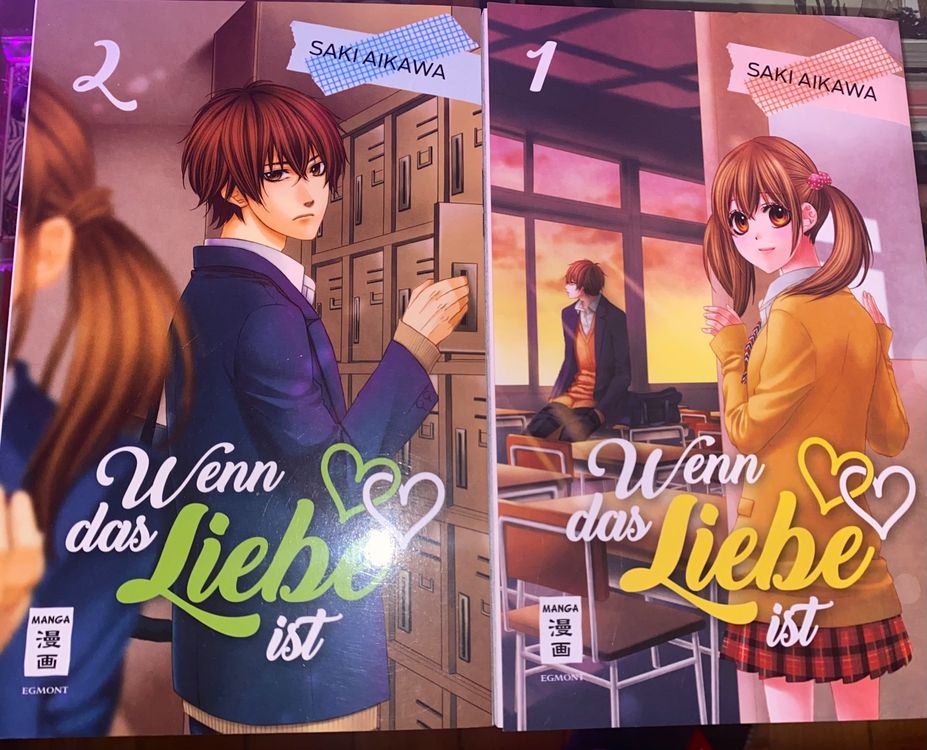 Wenn Das Liebe Ist Manga Band Komplett Kaufen Auf Ricardo