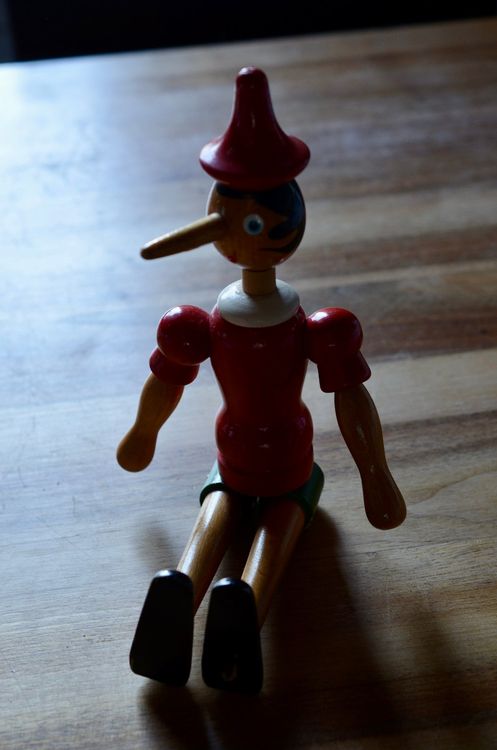 Pinocchio Figur Aus Holz Kaufen Auf Ricardo