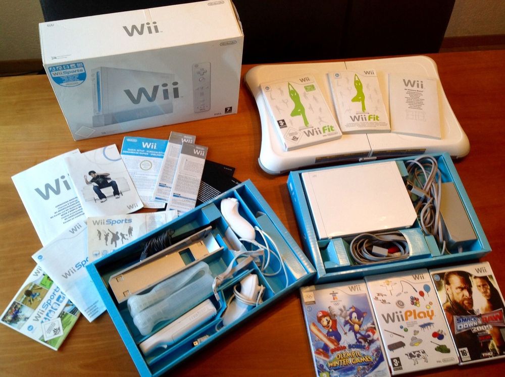 Nintendo Wii Konsole Fit Balance Board Kaufen Auf Ricardo