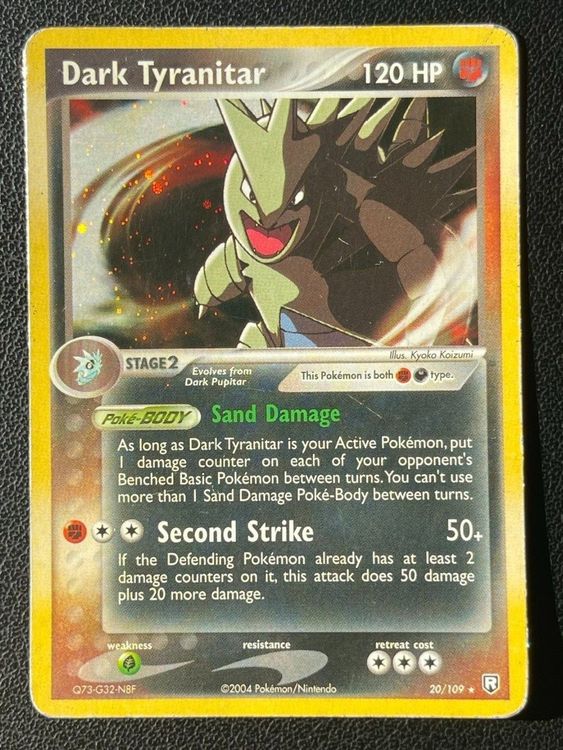 Dark Tyranitar Holo Rare Ex Team Rocket Returns Kaufen Auf Ricardo