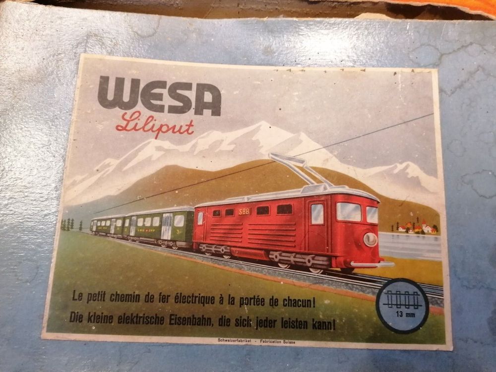 Wesa Liliput Eisenbahn Kaufen Auf Ricardo