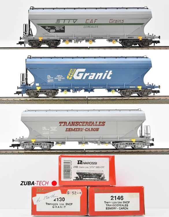 Rivarossi 3x Getreidewagen SBB SNCF H0 GS Mit OVP Kaufen Auf Ricardo