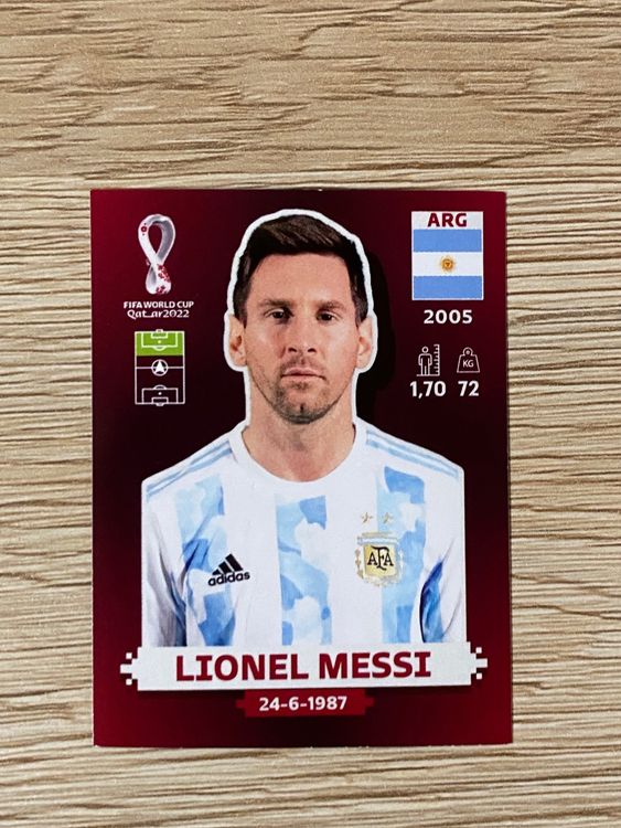 Panini WM 2022 LIONEL MESSI Kaufen Auf Ricardo