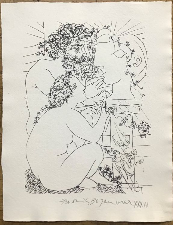 Pablo PICASSO 1881 1973 Limitierte Serigraphie Kaufen Auf Ricardo