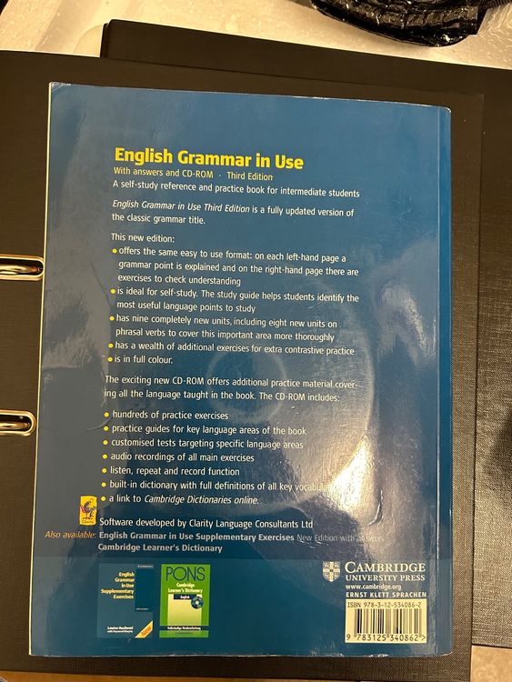 Cambridge Grammatik English Grammar In Use Kaufen Auf Ricardo