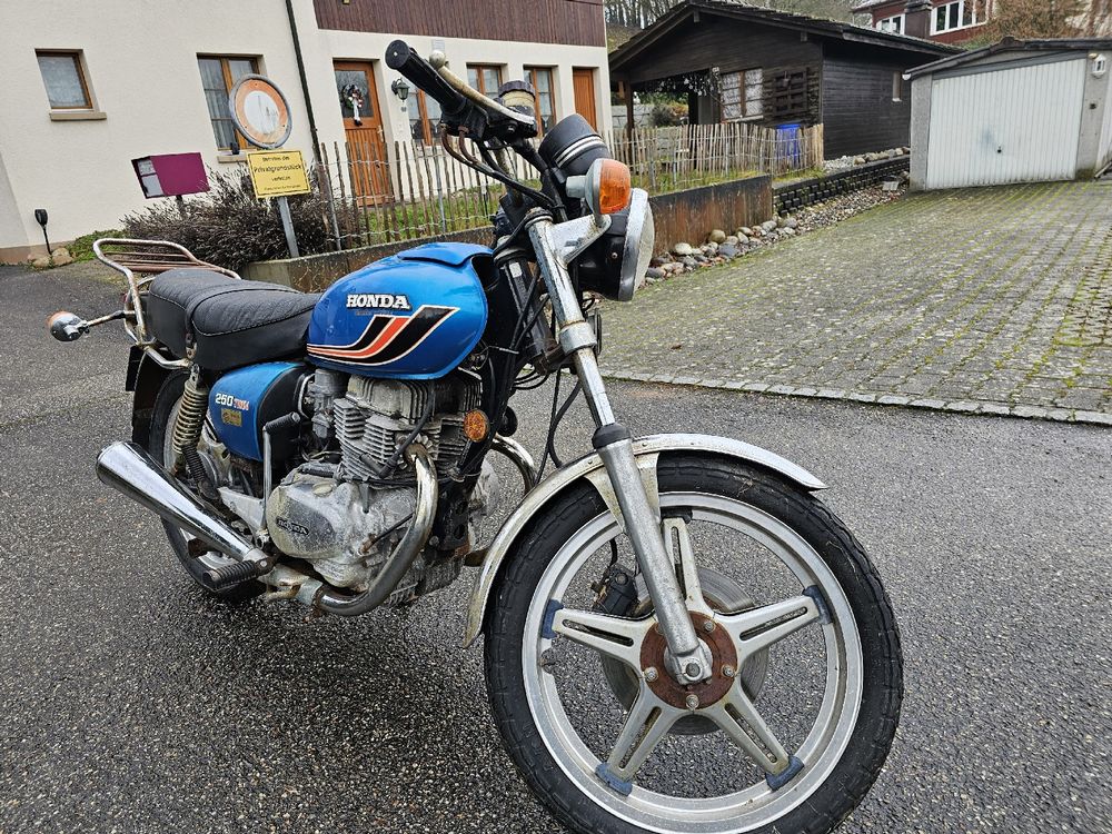 Ab 1chf Honda CB 250 T Twin Oldtimer Veteran Scheunenfund Kaufen Auf