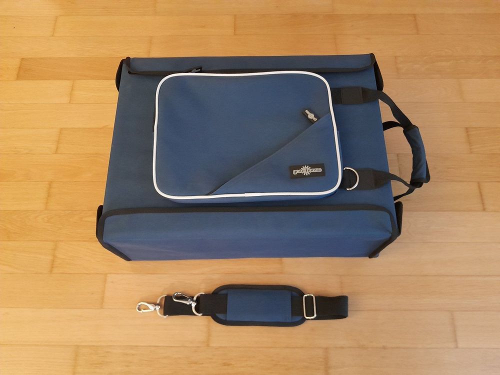 He Zoll Rack Tasche Gear Music Blau Kaufen Auf Ricardo