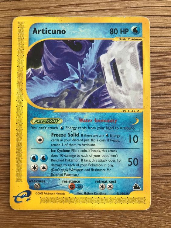 Pokemon Skyridge Articuno Kaufen Auf Ricardo