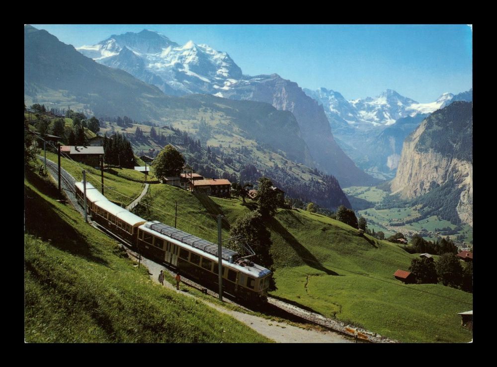 Lauterbrunnen Wengen Bahn Kaufen Auf Ricardo