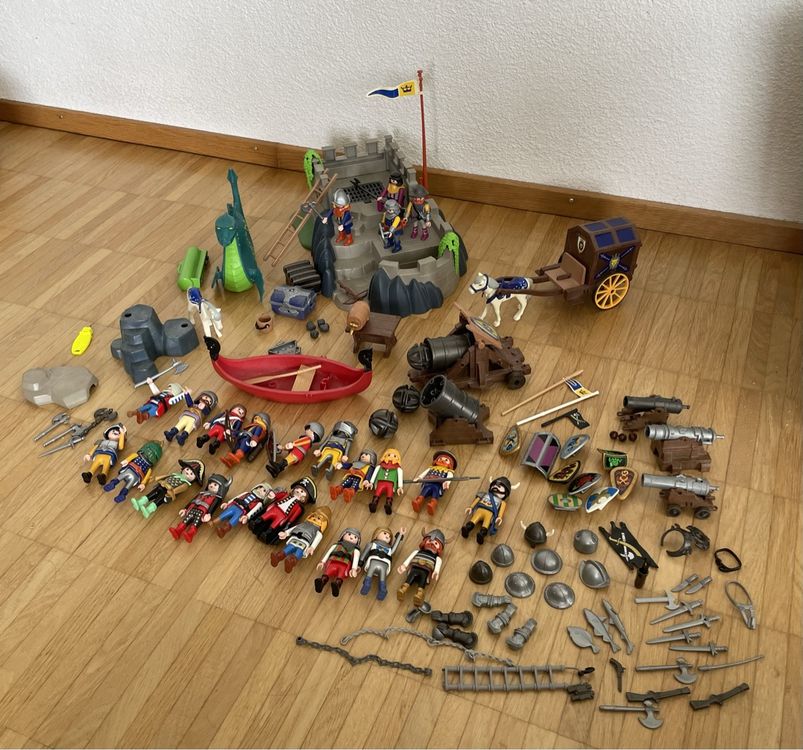 Playmobil Festung Drache Kanonen Und Viel Zubeh R Kaufen Auf Ricardo