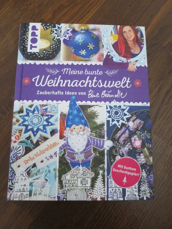 Buch basteln kreativ TOPP bunte Weihnachtswelt Bine Brändle Kaufen