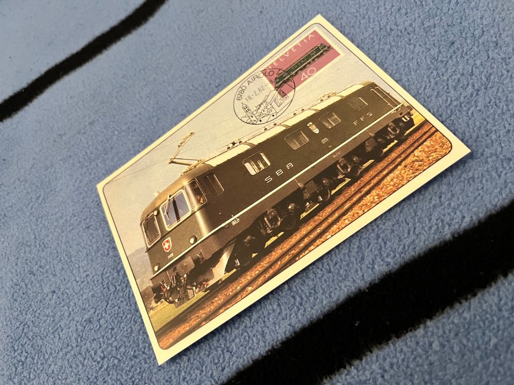 Postkarte SBB Lokomotive Kaufen Auf Ricardo