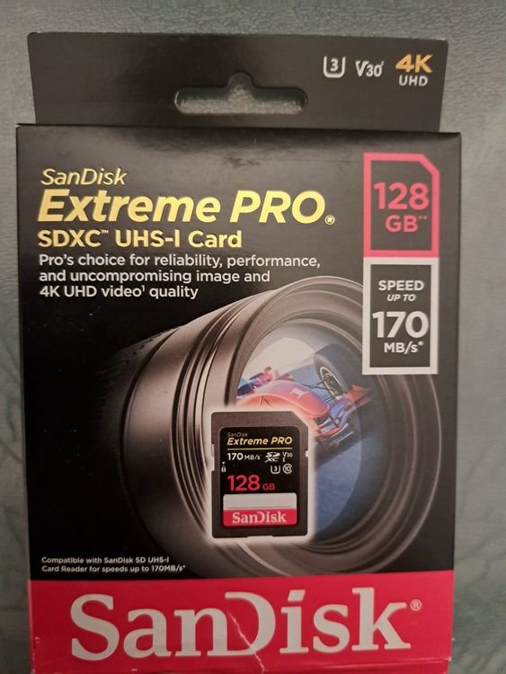 Sd Karte San Disk Extreme Pro Gb Kaufen Auf Ricardo