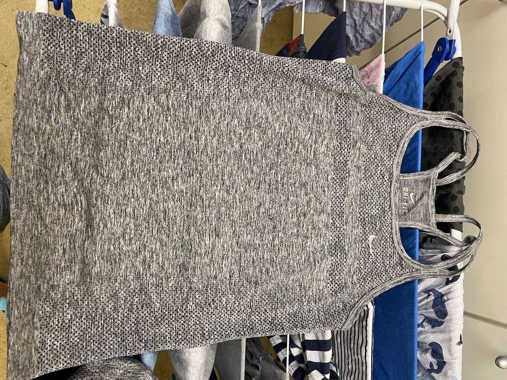 Nike Tank Tr Ger Top Dri Fit Gr Xs Grau Neu Kaufen Auf Ricardo