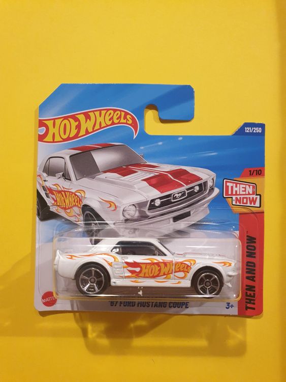 Hot Wheels 67 FORD MUSTANG COUPE Neu Und Originalverpackt In