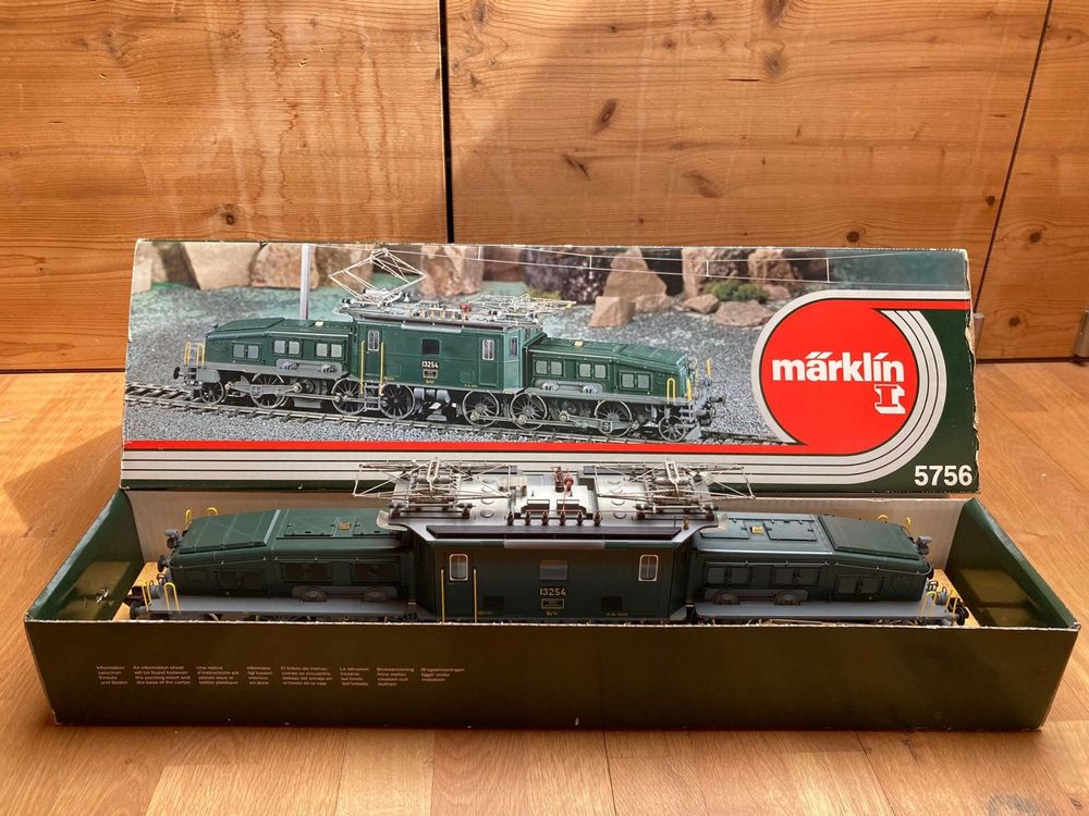 Märklin 1 5756 grüne Krokodil der SBB Kaufen auf Ricardo