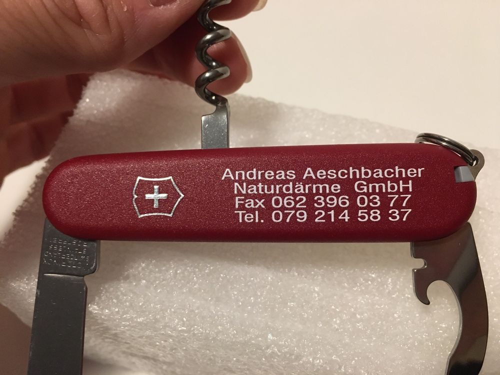 Victorinox Waiter Sackmesser Andreas Aeschbacher Kaufen Auf Ricardo