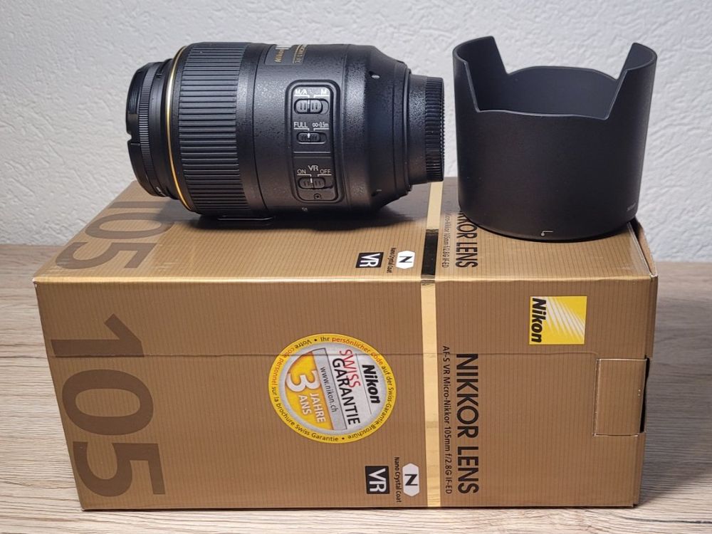 Af S Vr Micro Nikkor Mm F G G If Ed Top Zustand Kaufen Auf