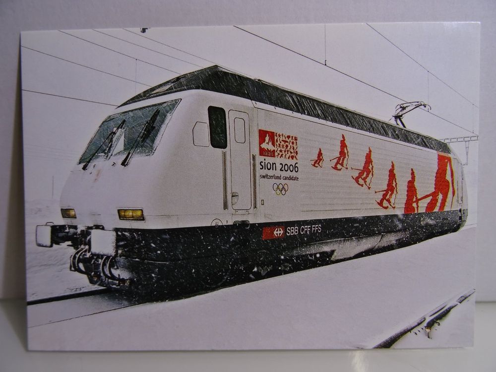 Postkarte SBB Re 460 006 1 Lok 2000 Sion 2006 Kaufen Auf Ricardo