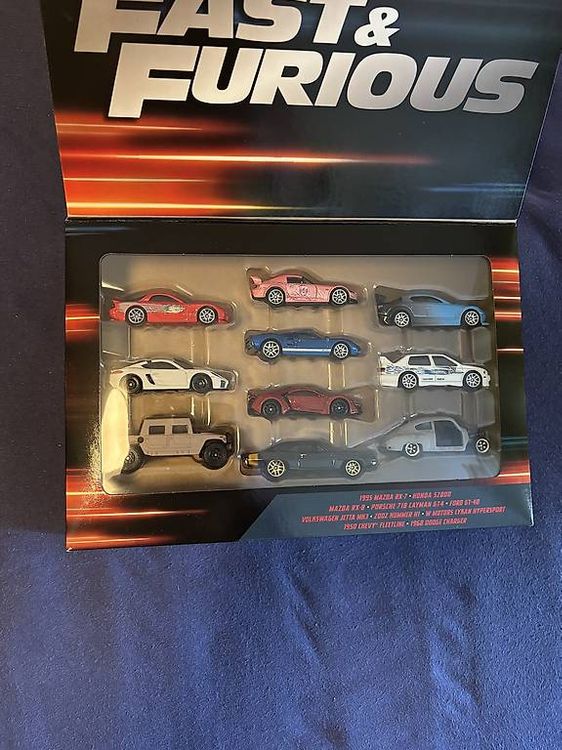 Hot Wheels Fast and Furious Set Gebraucht in Wagen für CHF nur