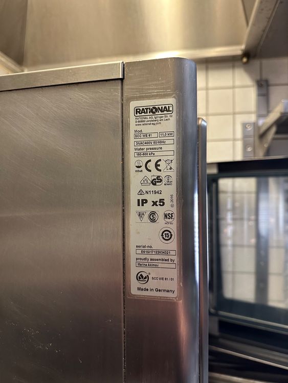 RATIONAL Kombidämpfer SelfCookingCenter SCC WE 61 Elektro Kaufen auf