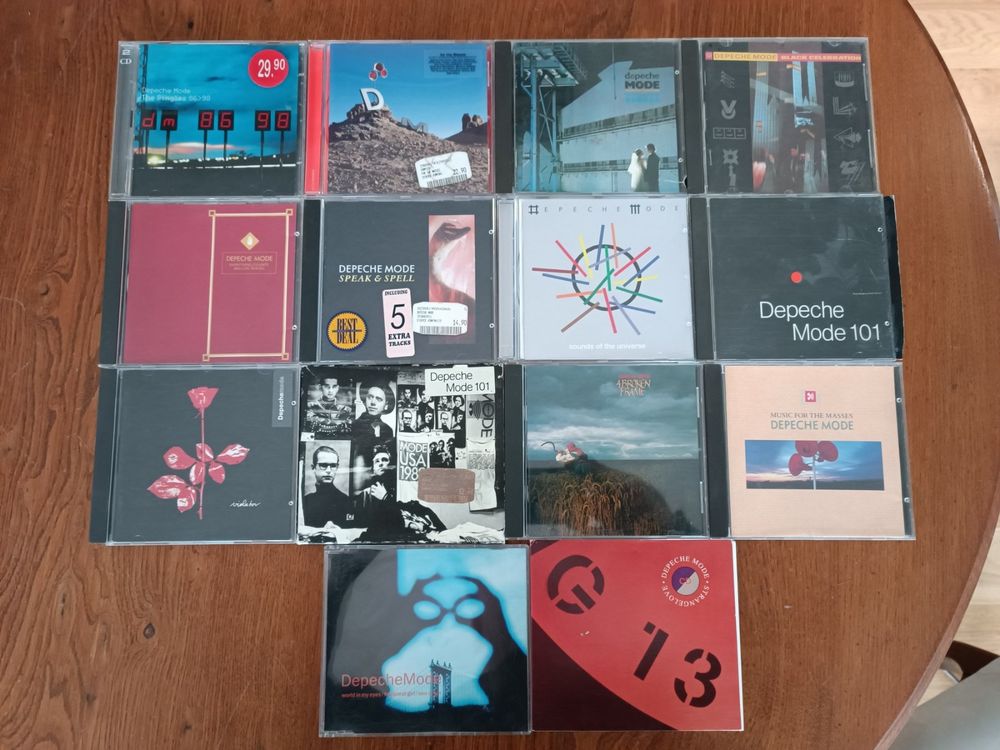 Depeche Mode CD Sammlung 14 CDs Kaufen Auf Ricardo