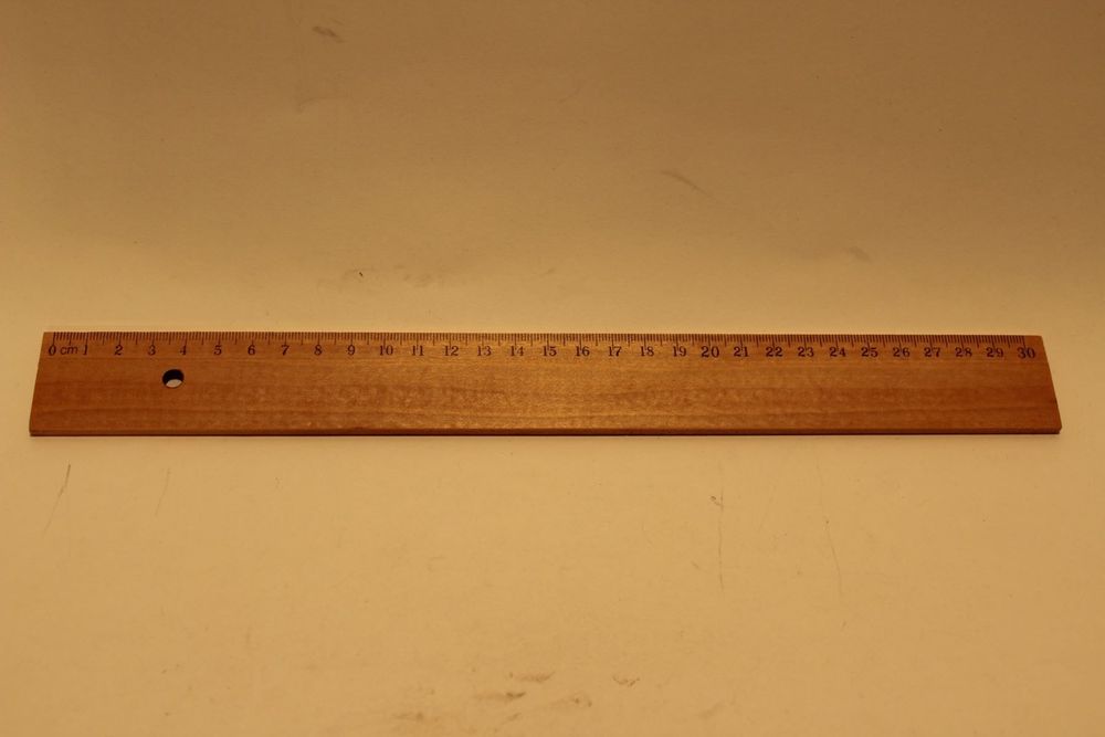 Lineal Massstab 30cm Aus Holz Kaufen Auf Ricardo