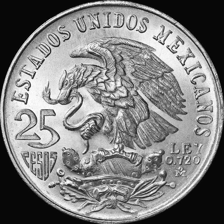 Pesos Silber Juegos De La Xix Olimpiada Mexico Kaufen Auf