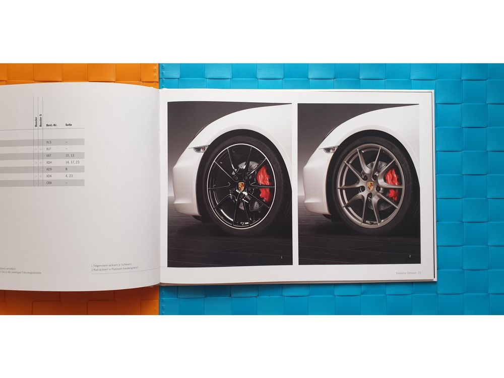 Porsche Boxster Exclusive Typ Prospekt Katalog Kaufen Auf