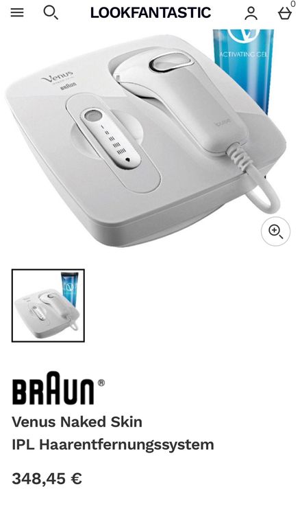 Ganz Neu Venus Braun Naked Skin Haarentferner Kaufen Auf Ricardo