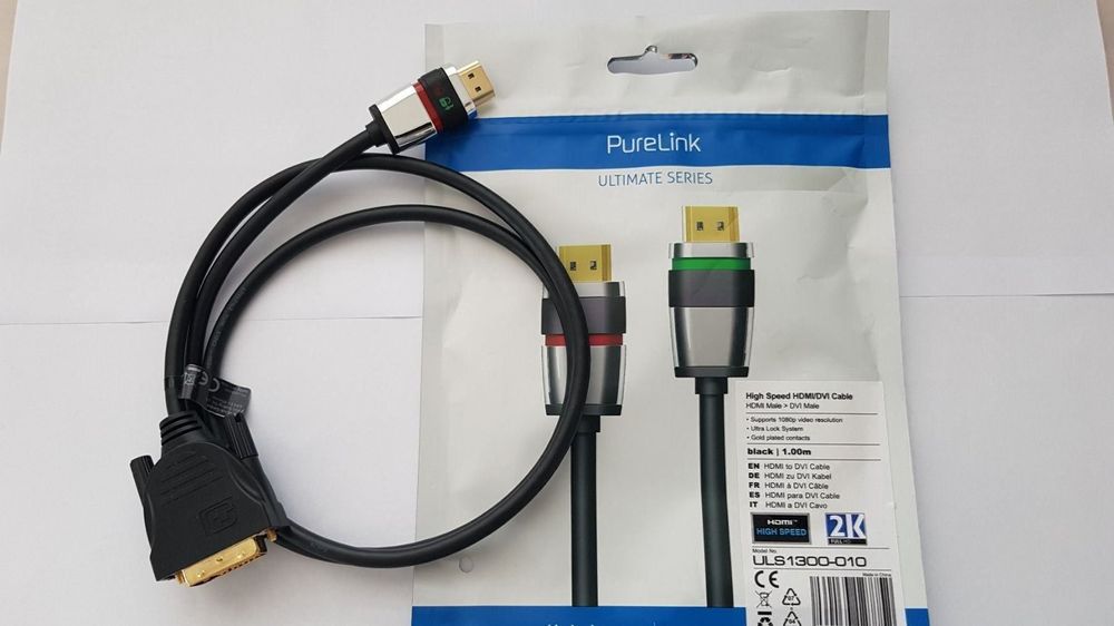 2 Stk HDMI Zu DVI Verbindungsk PureLink Kaufen Auf Ricardo