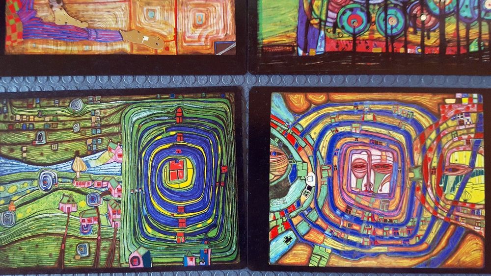 Hundertwasser Kunstkarten Set NZ 2 Kaufen Auf Ricardo