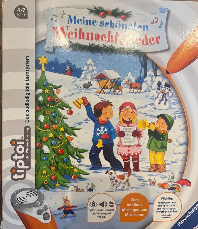 Ravensburger Tiptoi Buch Meine Sch Nsten Weihnachtslieder Kaufen Auf