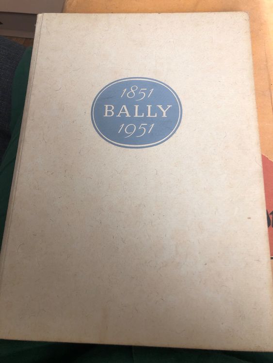 Festschrift Jahre Bally Schuhe Kaufen Auf Ricardo