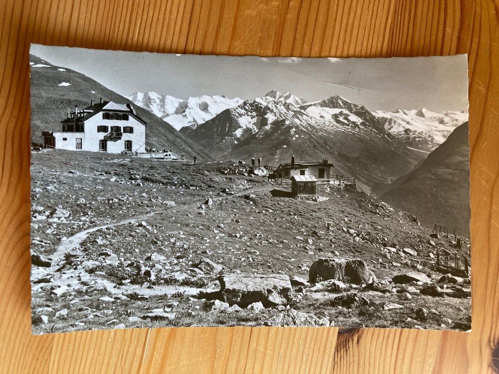 Muottas Muragl gegen Piz Palü Bellavista Bernina AK 1959 Kaufen