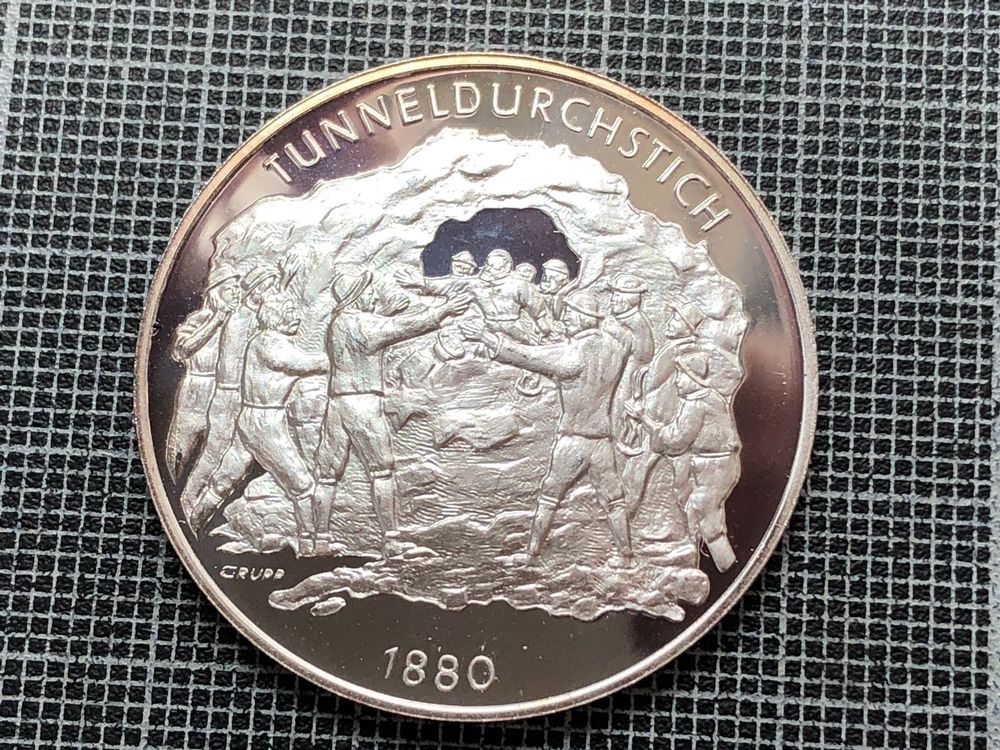 Medaille 750 Jahr Gotthard CHRONIK Kaufen Auf Ricardo