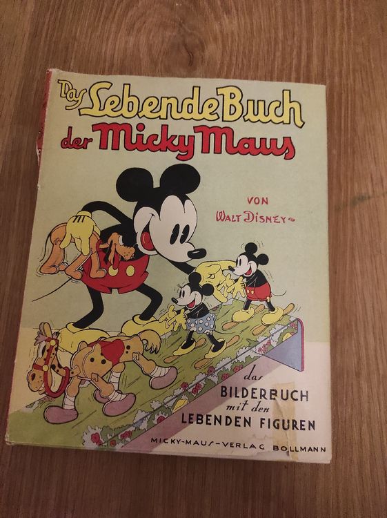 Das Lebende Buch Der Micky Maus Er Inkl Alle Figuren Kaufen Auf