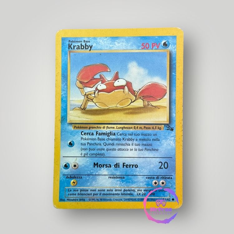 Pok Mon Krabby Fossil Kaufen Auf Ricardo