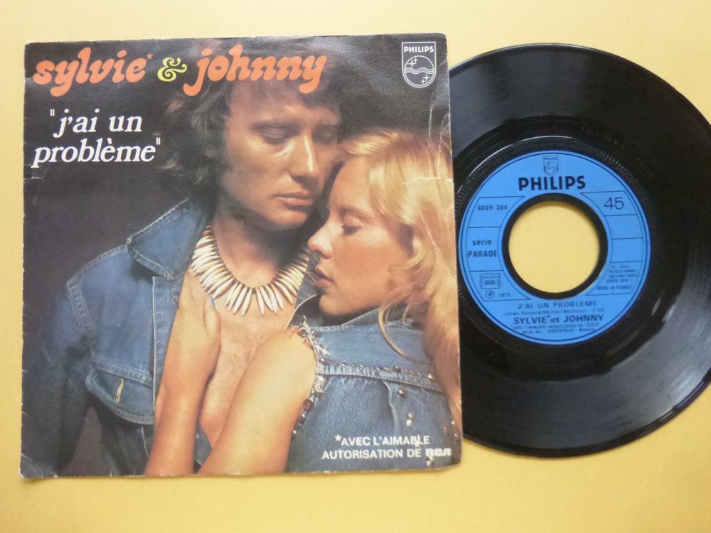 JOHNNY HALLYDAY SYLVIE VARTAN 7 J AI UN PROBLÈME Kaufen auf Ricardo