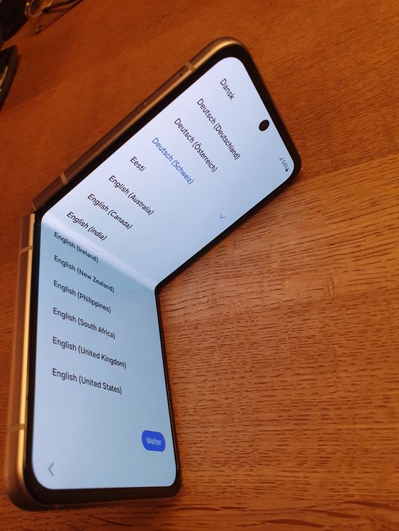 Samsung Galaxy Z Flip G Leicht Defekt Kaufen Auf Ricardo