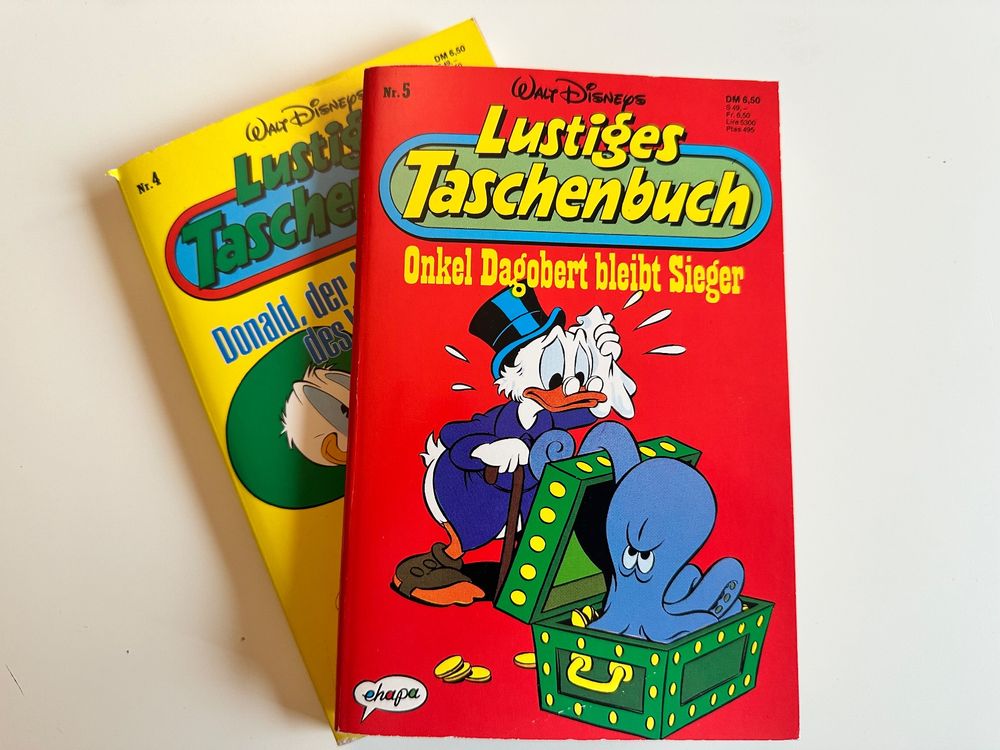 2er Lot Lustige Taschenbücher LTB Nr 4 5 Kaufen auf Ricardo