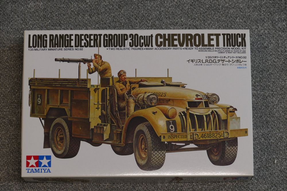 Tamiya Long Range Desert Group Cwt Chevrolet Truck Kaufen Auf