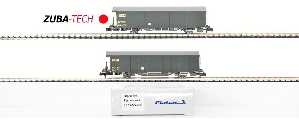 Minitrix 86400 Postwagen Set 2 Tlg SBB Spur N Mit OVP Kaufen Auf Ricardo