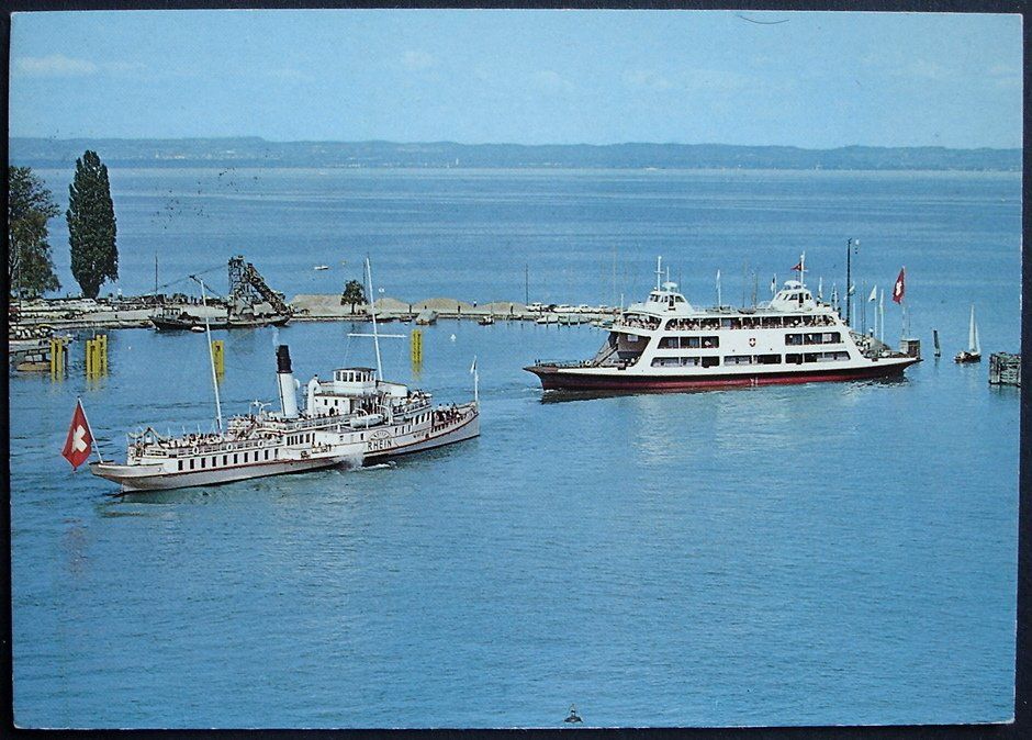 Romanshorn Dampfschiff Rhein F Hre Friedrichshafen Kaufen Auf Ricardo