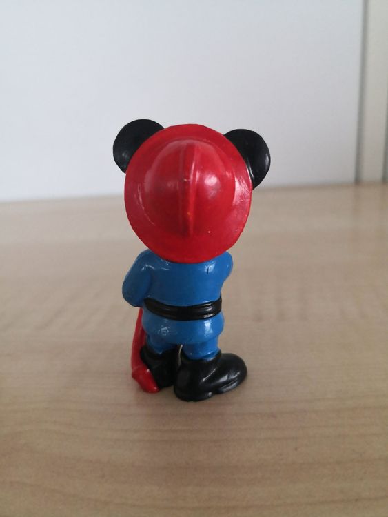 Micky Maus Figur Als Feuerwehrmann Von 1985 Kaufen Auf Ricardo