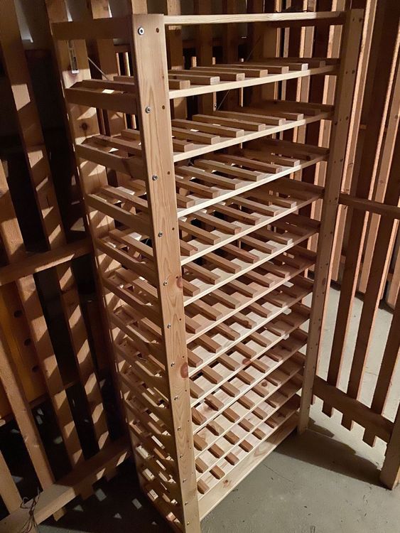 Ikea Weinregal Holz F R Flaschen Kaufen Auf Ricardo