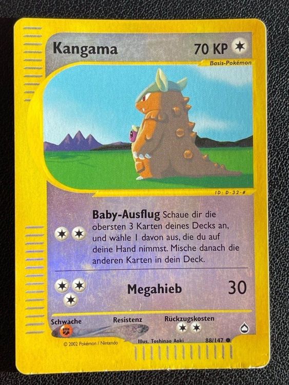 Kangama 88 147 Reverse Holo Pokémon Aquapolis Kaufen auf Ricardo